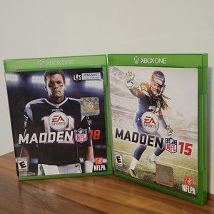 Madden 18 & Madden 15 Microsoft Xbox One